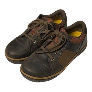 Keen Men’s Leather Steel Toe Shoes - Size 8